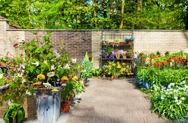 Jardín de primavera paisaje — Foto de Stock