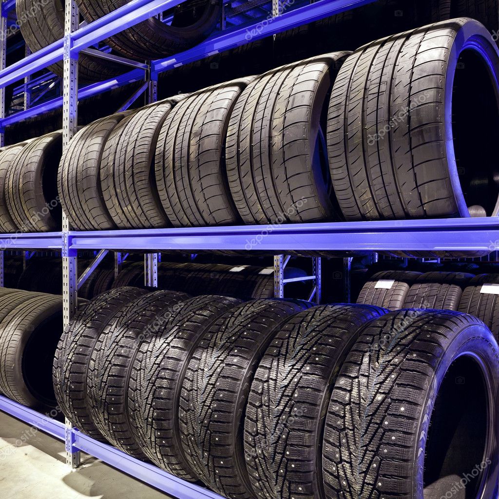 Car tires closeup — Stock Photo © maxoidos 17879239