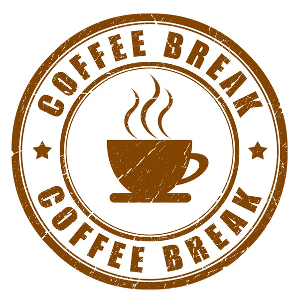 Coffee break sign — Stock Photo, Image