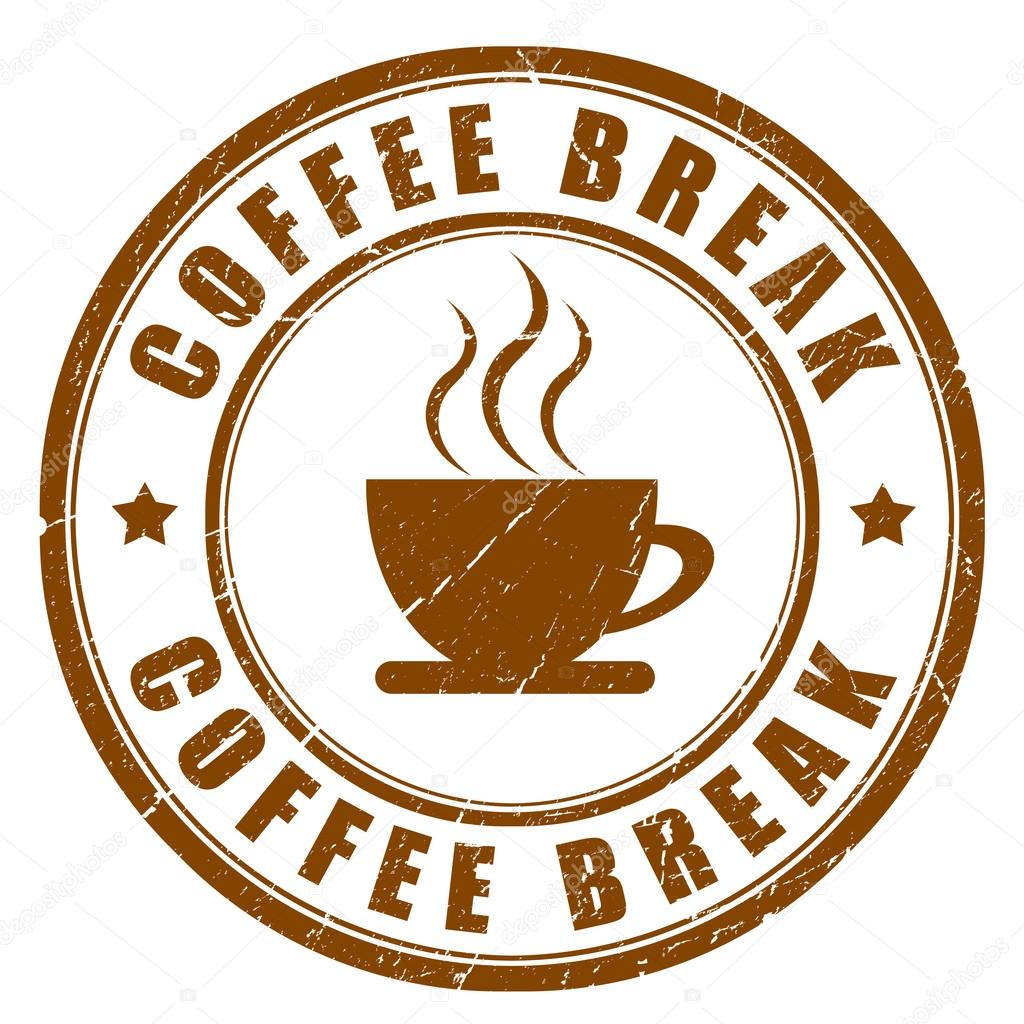 Coffee break sign