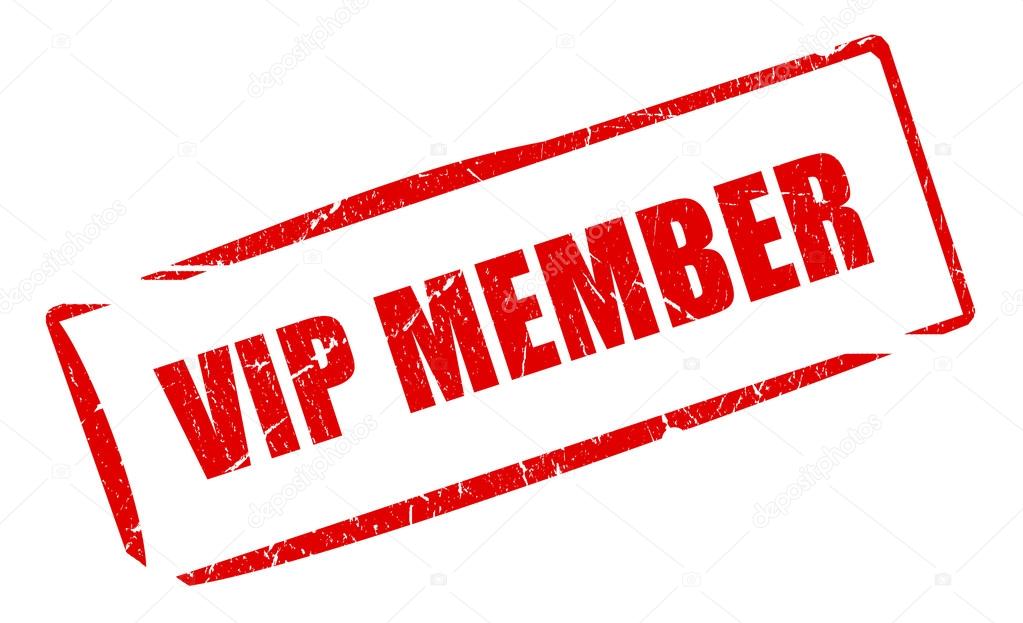 Vip member stamp