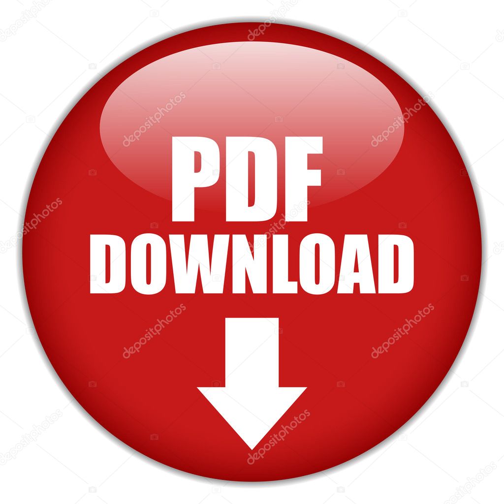 Vector pdf download button