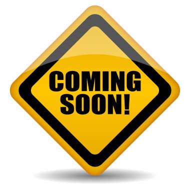 coming soon işareti vektör