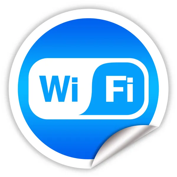 Wi-fi σύμβολο — Φωτογραφία Αρχείου