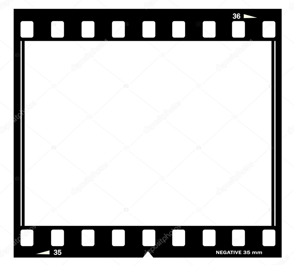 Film frame illustration