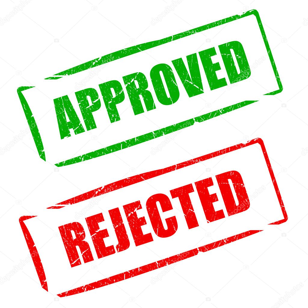 Approved rejected