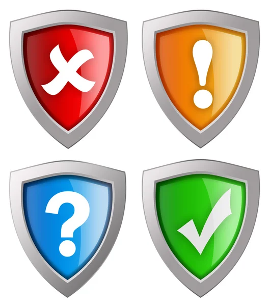 Security icons — Stock Photo, Image