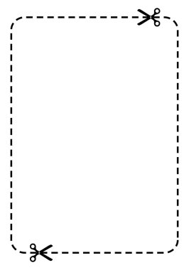 dikdörtgen kupon