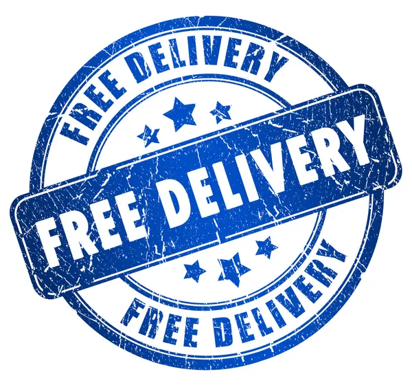 Free delivery — Stock Photo, Image