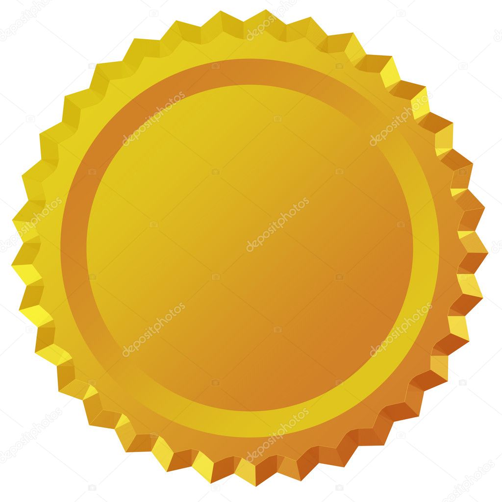 Gold seal — Stock Photo © Arcady #16822977