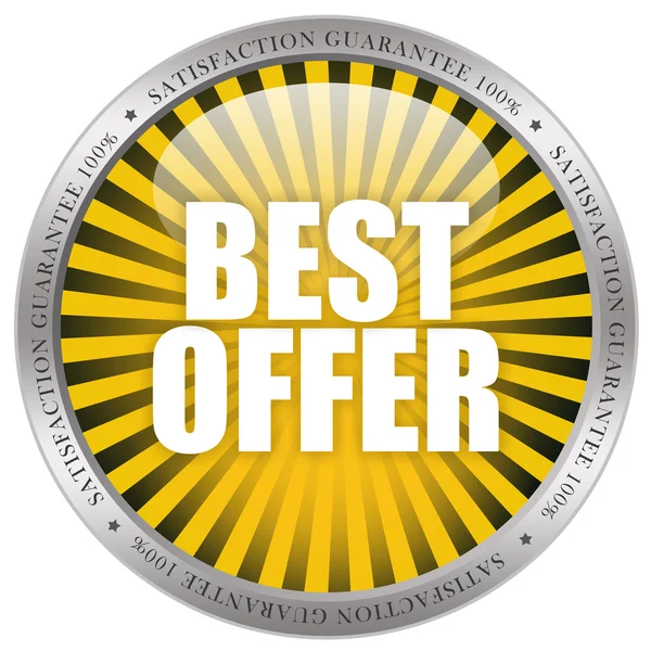 Best offer icon — Stock Photo, Image