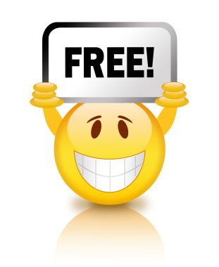 Free smiley icon clipart