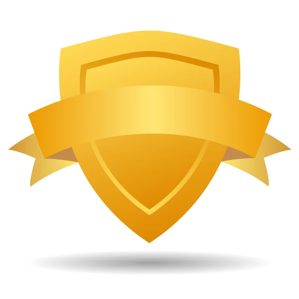 Security heraldic emblem — Stock Vector