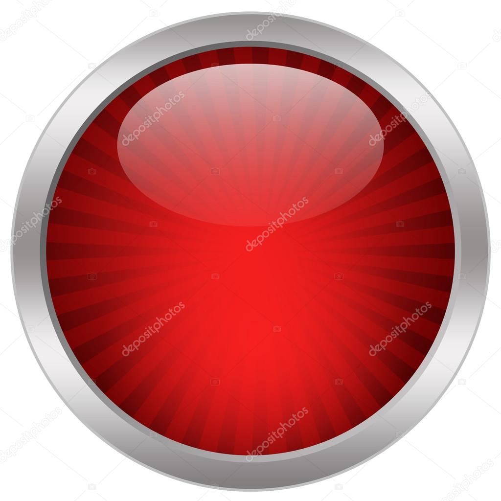 Red glass icon