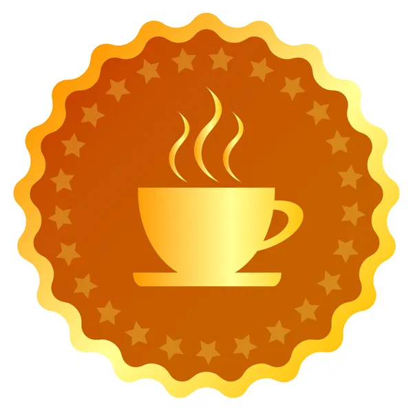 Coffee cup vector icon — Stock Vector