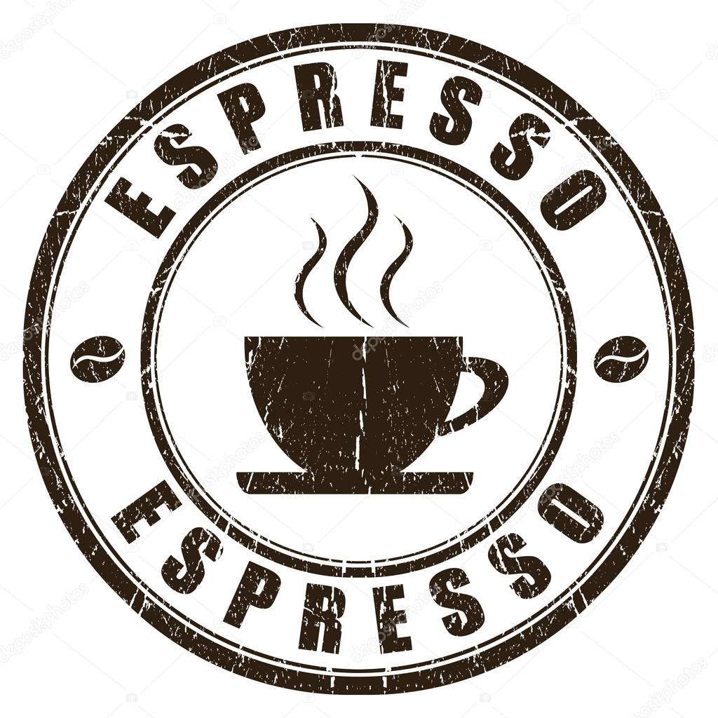 Espresso stamp