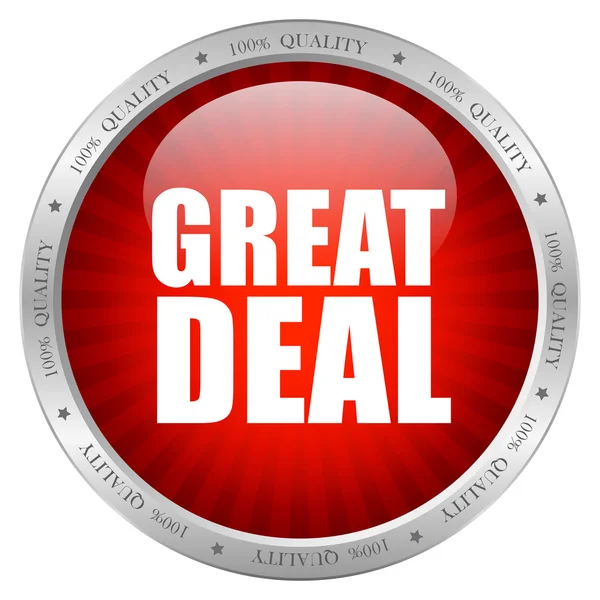 Great deal icon — Stock Vector