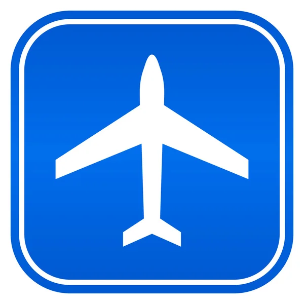 Luchthaven vector teken — Stockvector