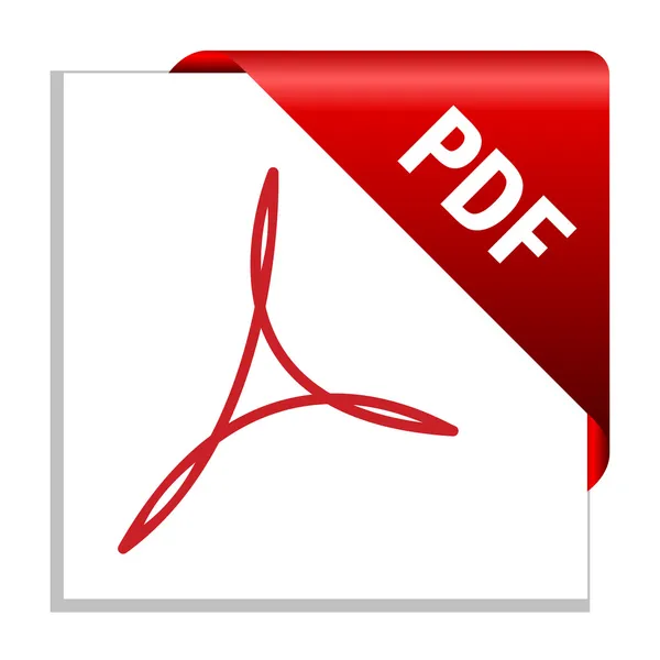 PDF-symbolen — Stock vektor