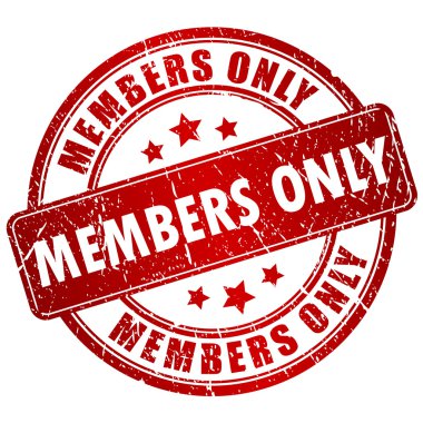 Members only clipart