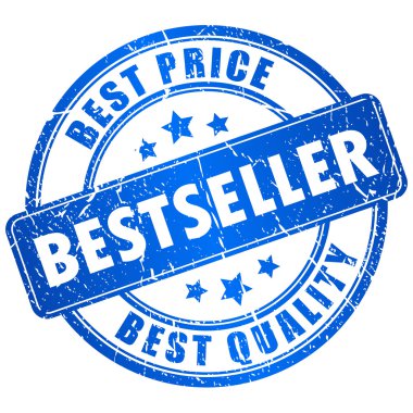 bestseller vektör damgası