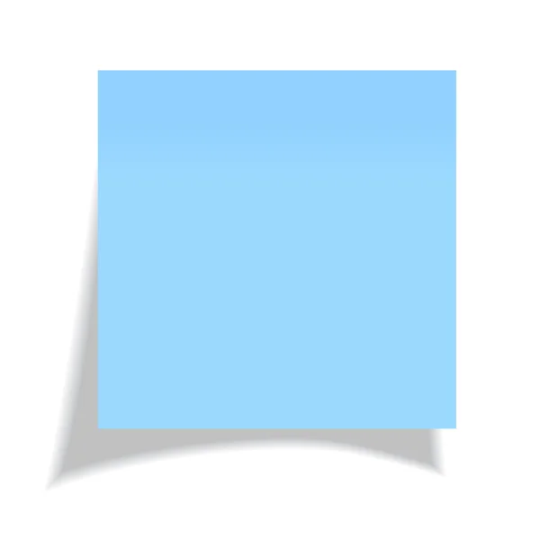 Векторный синий стикер — стоковый вектор