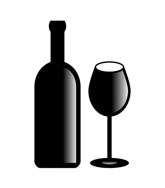 Symbole vin — Image vectorielle