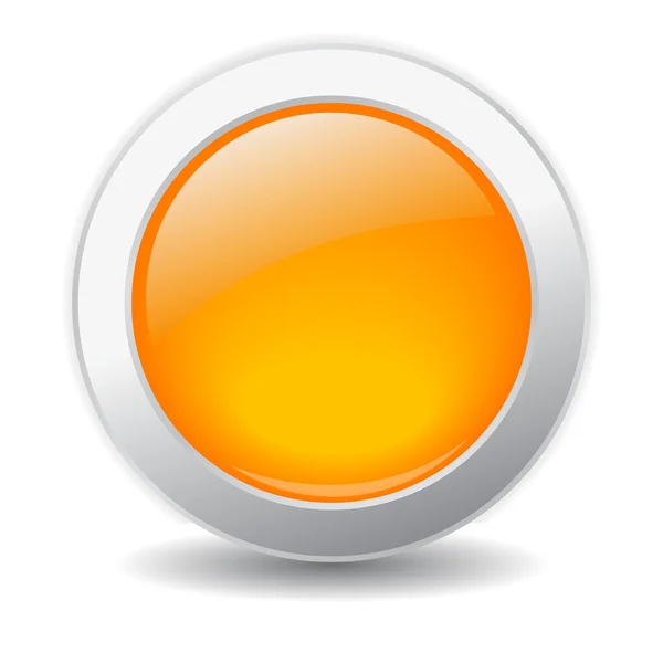 Vector glossy button — Wektor stockowy