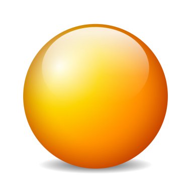 Vector parlak Küre