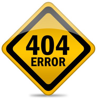 404 hata işareti