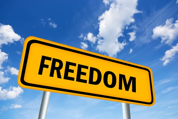 Freedom sign — Stock Photo, Image