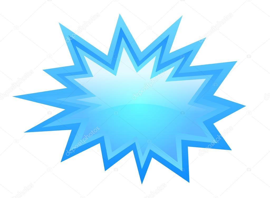 Blue star icon