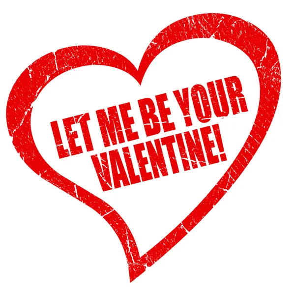 Let me be your valentine — Stock Photo, Image