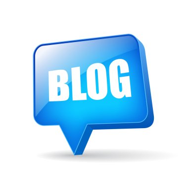 vektör blog simgesi
