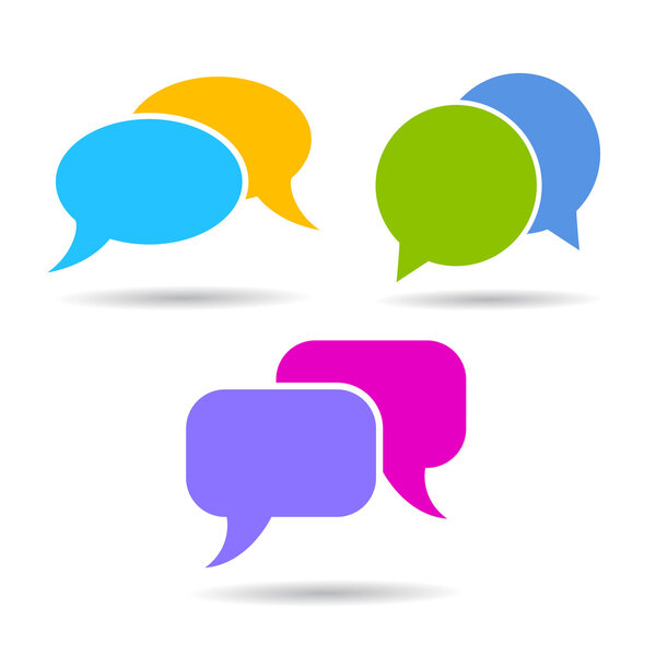 Vector speech bubble