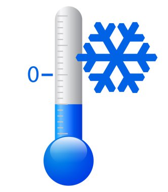 Vector ice cold symbol clipart