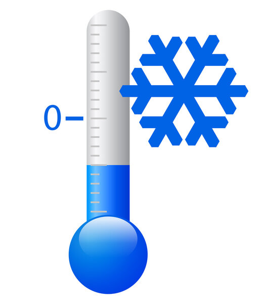 Vector ice cold symbol