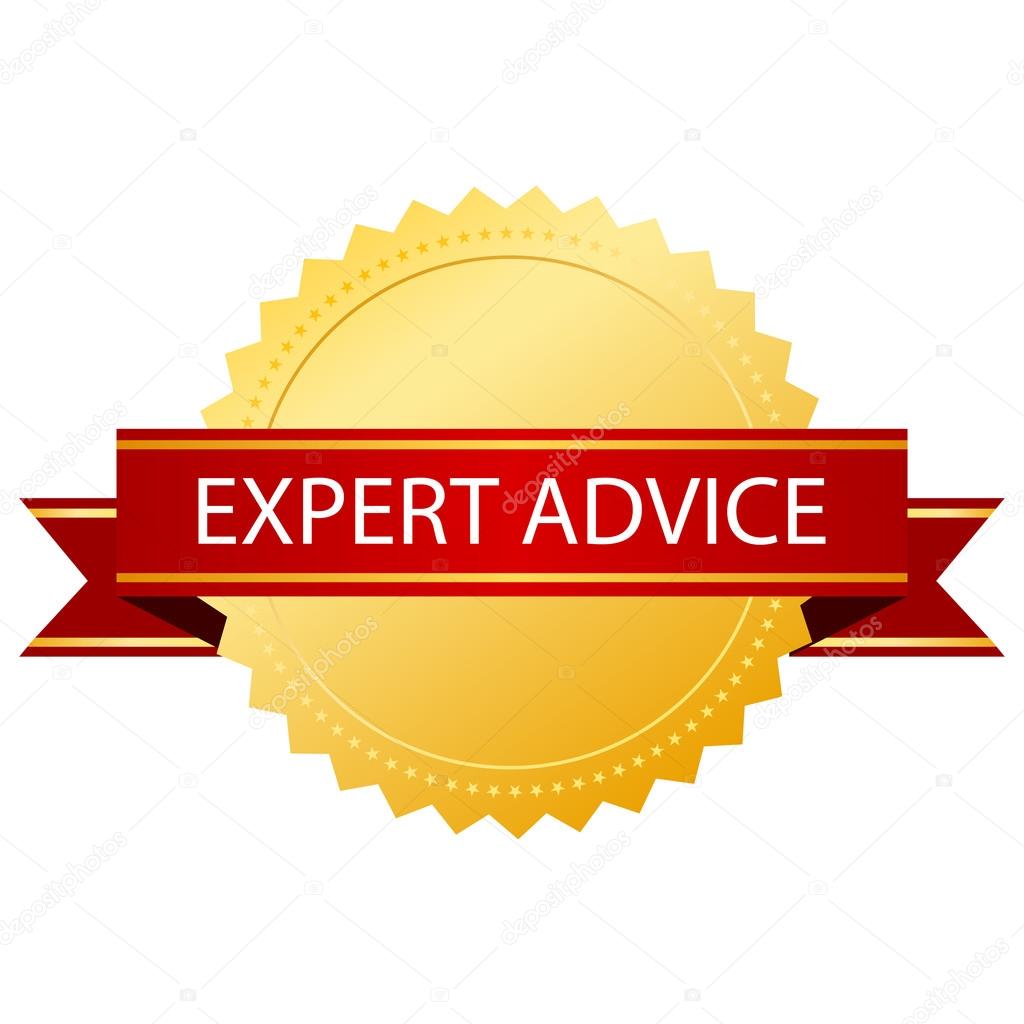 Expert advice gold symbol