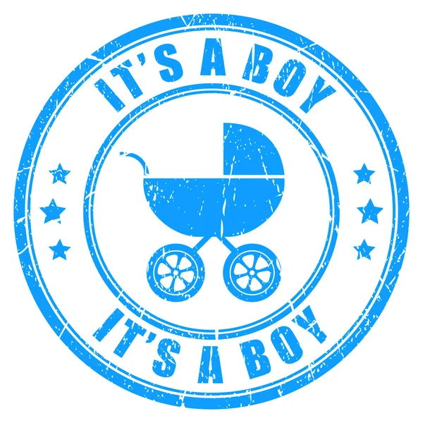 It's a boy — Stock Vector