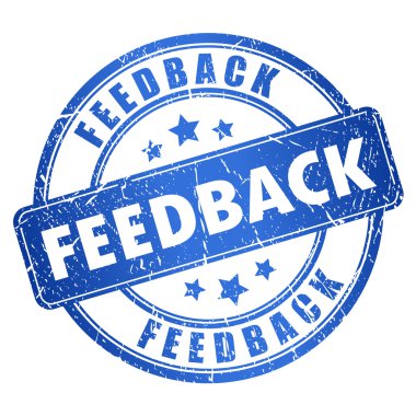 geribildirim vektör damgası