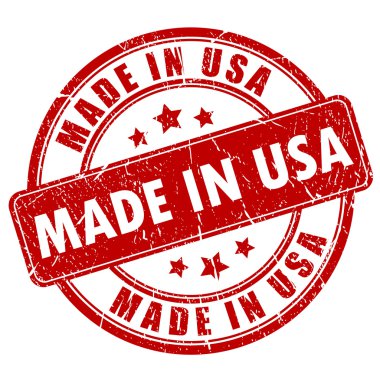 Made in USA stamp clipart