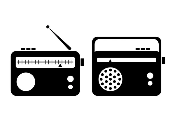 Icono de radio — Archivo Imágenes Vectoriales