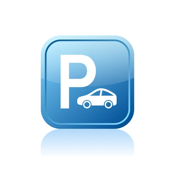 Icono de estacionamiento — Vector de stock
