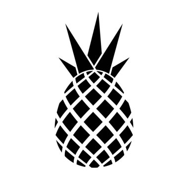 Ananas vektör simgesi