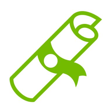 Dönüştürülmüş tapu vektörü simgesi