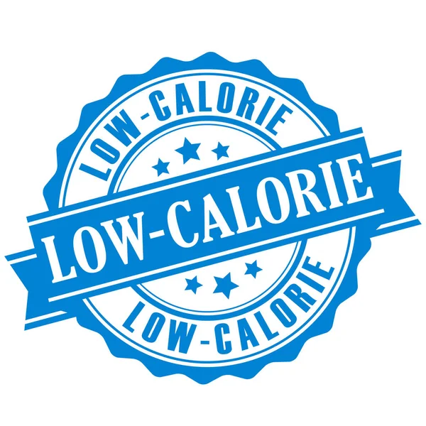 Low Calorie Vector Badge — Stock Vector