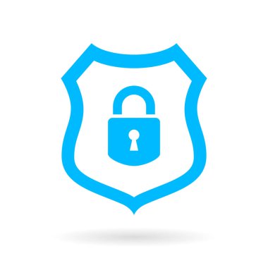 Bilgisayar koruma vektörü web sembolü