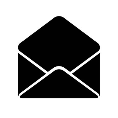 Mektup zarf vektör simgesi