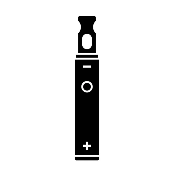 Electronic Cigarette Vector Icon — Stock Vector