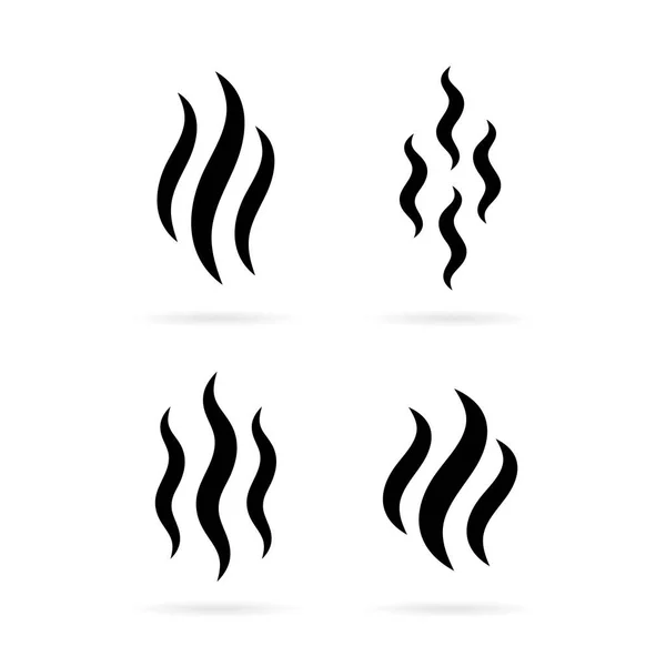 Ikona Sylwetki Pary Dymnej — Wektor stockowy